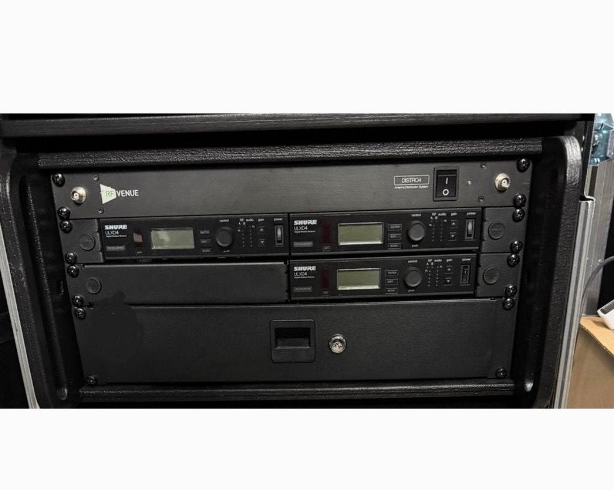 Complete Shure ULX-D set, Muziek en Instrumenten, Microfoons, Ophalen, Zo goed als nieuw, Zangmicrofoon, Draadloos