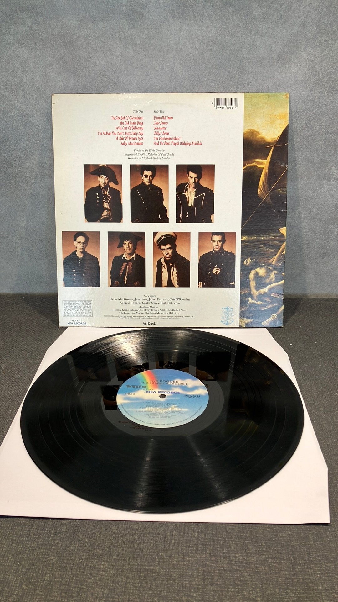 The Pogues — Rum Sodomy & The Lash, 1980 - 1989, Alternative, Ophalen of Verzenden, Zo goed als nieuw