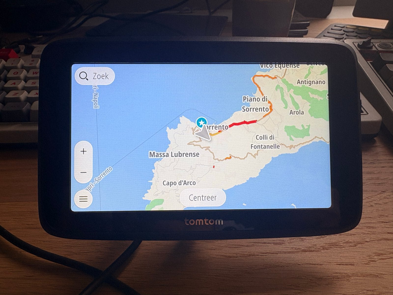 TomTom GO Camper Tour 2e generatie 6 inch navigatiesysteem, Ophalen of Verzenden, Zo goed als nieuw
