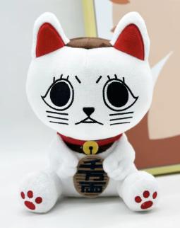 Dandadan pluche knuffel Lucky Cat (24cm), Ophalen of Verzenden, Nieuw, Overige typen