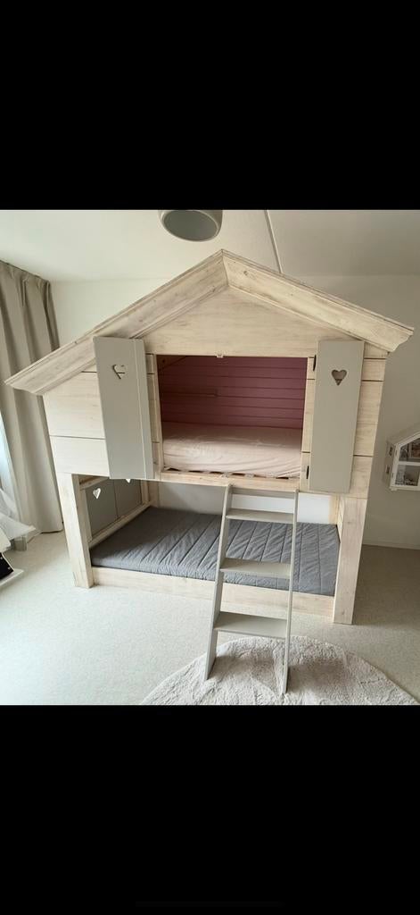 Bedhuisje Opsetims, Ophalen of Verzenden, Zo goed als nieuw, Stapelbed
