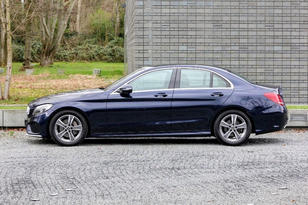 Winterset Mercedes C-Klasse W205 17 inch, Ophalen, Gebruikt, Banden en Velgen, 17 inch