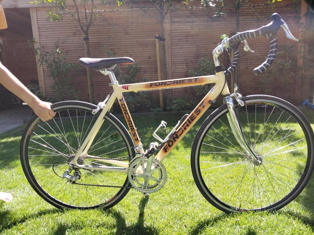 Mooie Italiaanse Fondriest racefiets (Retro/Vintage), Fietsen en Brommers, 28 inch, Gebruikt, Staal, Velgrem