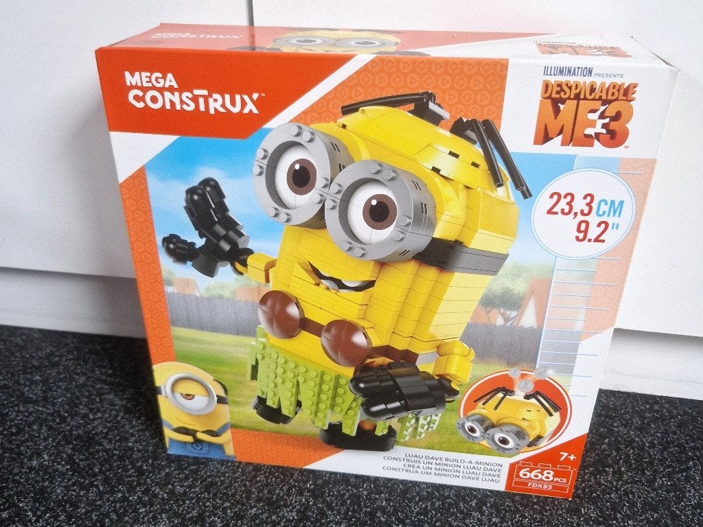 Mega Bloks - Luau Dave Build-a-Minion - nieuw, Kinderen en Baby's, Speelgoed | Bouwstenen, Ophalen of Verzenden, Nieuw, Megabloks