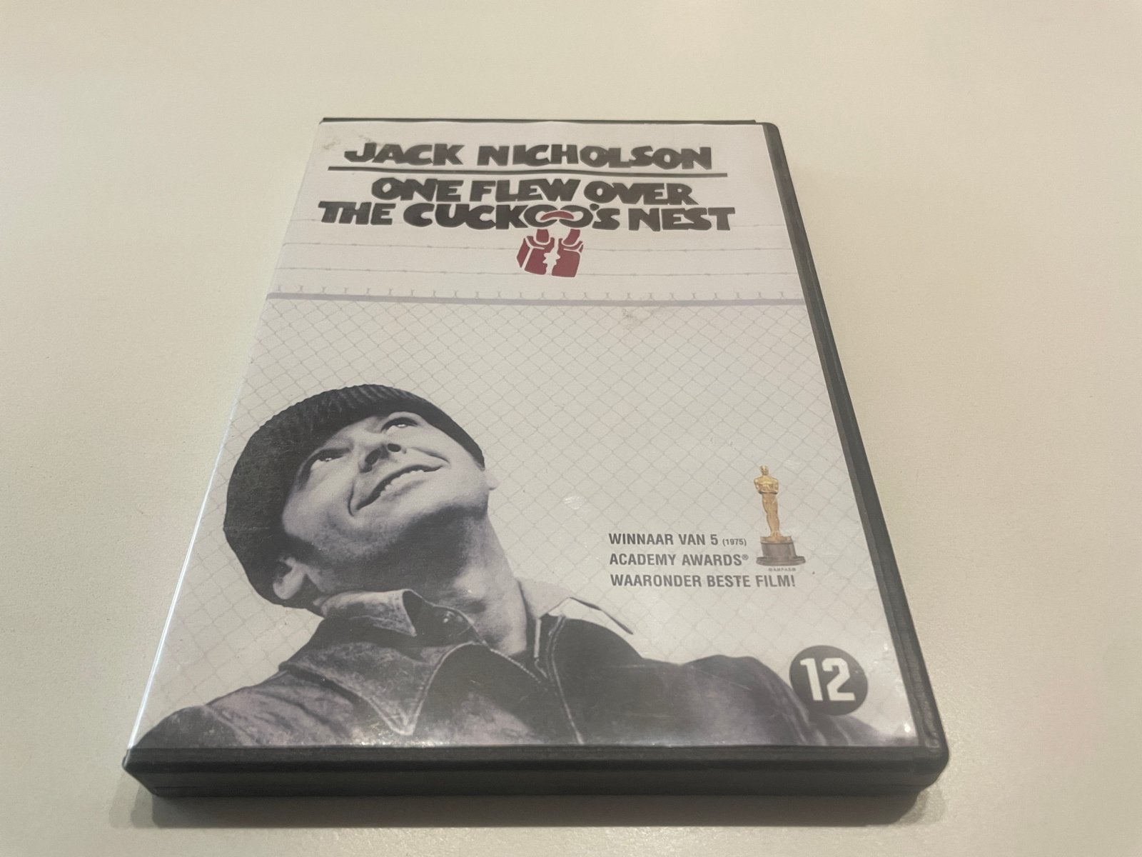 One Flew Over the Cuckoo's Nest DVD - Jack Nicholson, Gebruikt, Waargebeurd drama, Ophalen of Verzenden, Vanaf 12 jaar