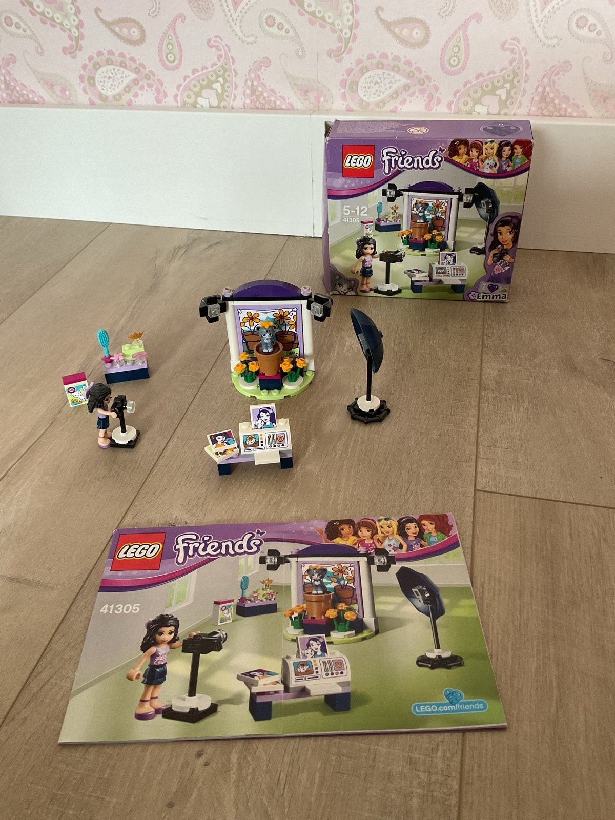 LEGO Friends 41305 Emma's Fotoset - Nieuwstaat, Lego, Nieuw, Ophalen of Verzenden, Inclusief doos