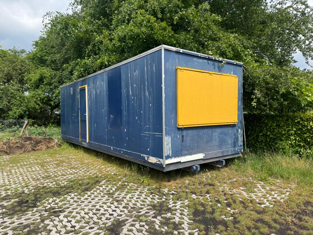 Voormalige bouwkeet,, Ophalen, Gebruikt