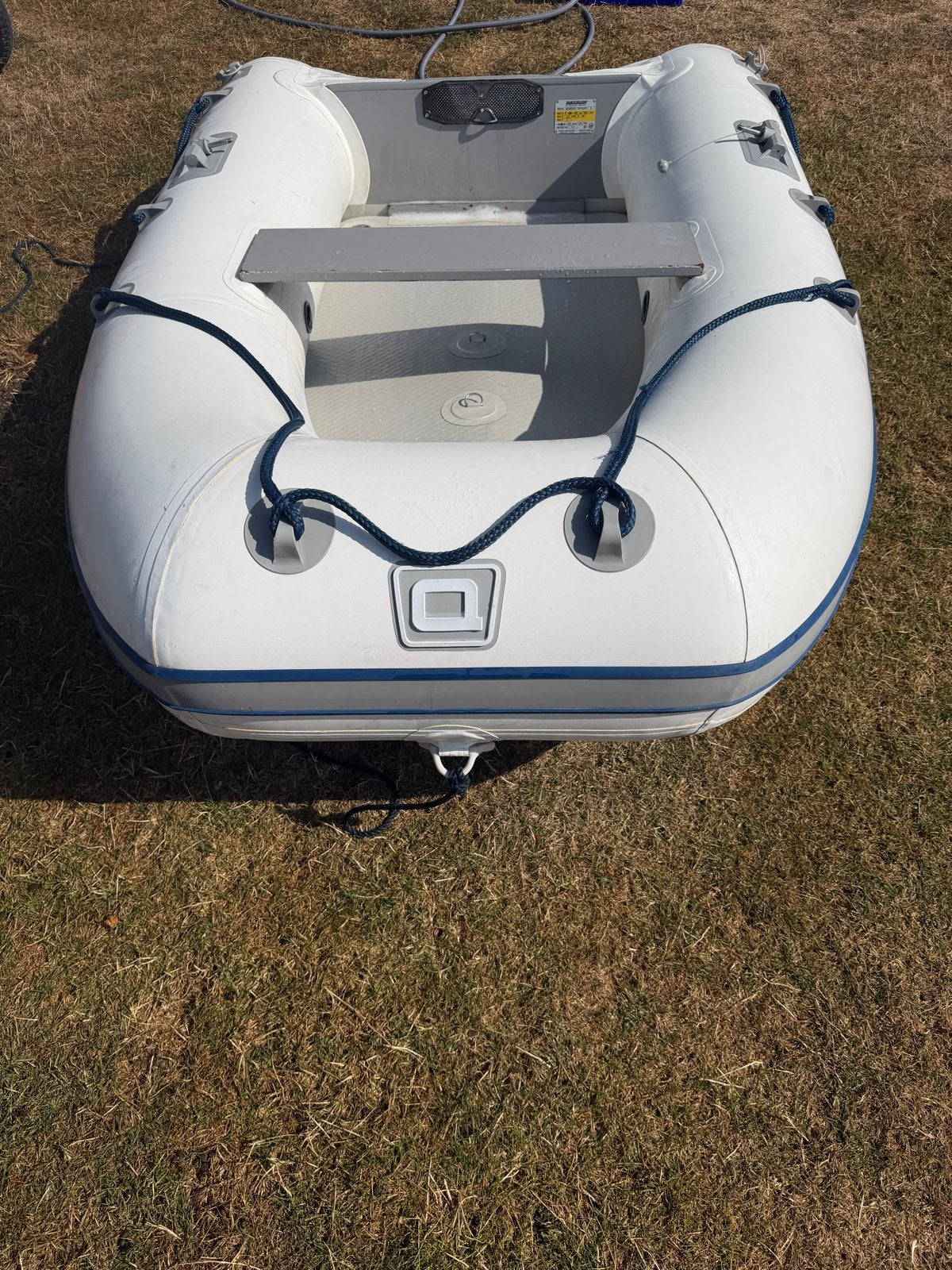 Prachtig Quicksilver rubberbootje met Mercury 6pk motor, Ophalen, Aluminium, Quicksilver, Inclusief motor