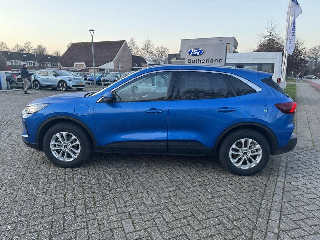 Ford Kuga 2.5 PHEV Titanium 243pk | Orig NL auto | Adaptive, Euro 6, Blauw, Bedrijf, Grijs
