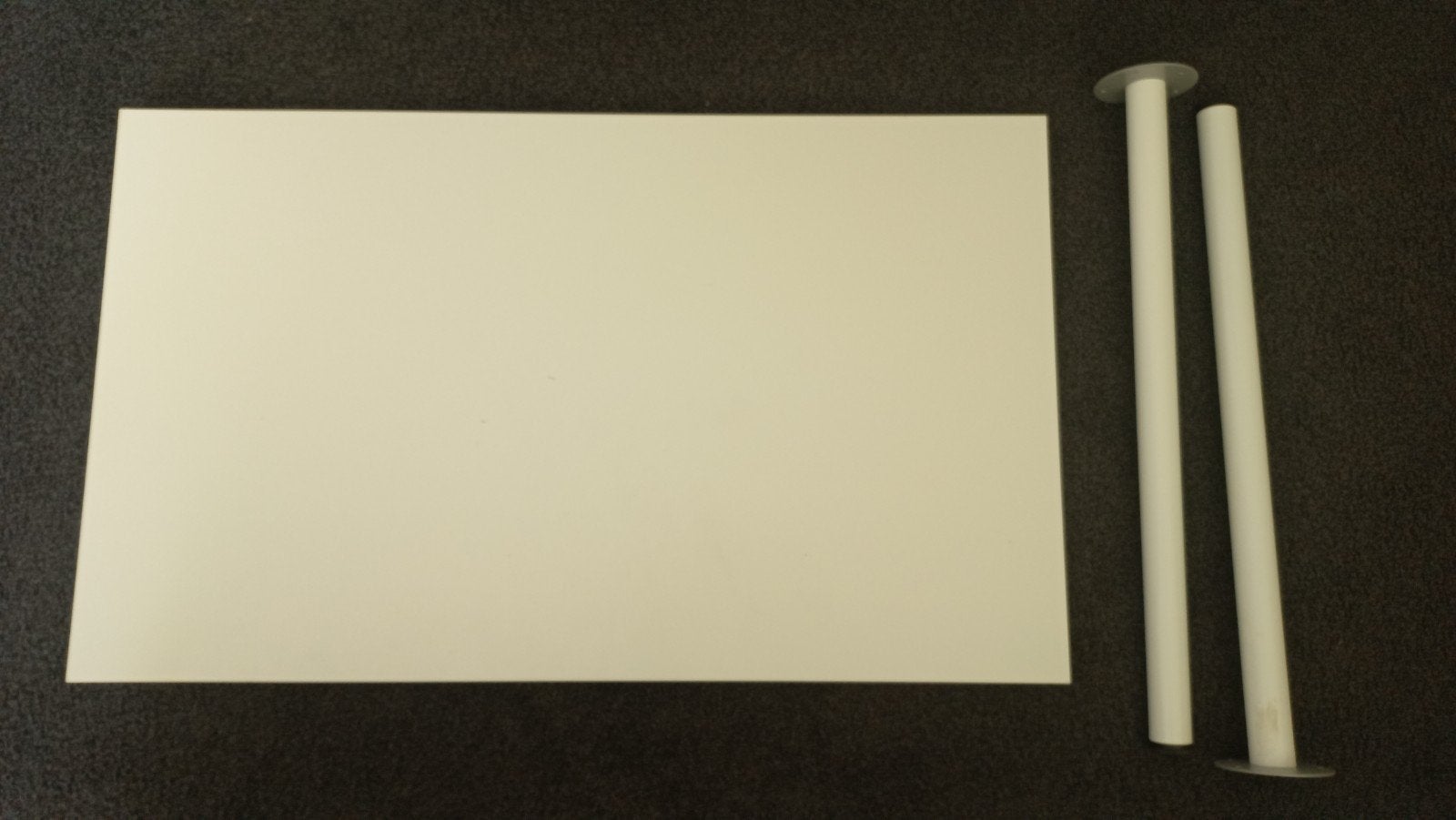 IKEA Linnmon tafelblad 60x100cm met 2 Adils poten, Ophalen, Gebruikt, Scandinavisch, IKEA
