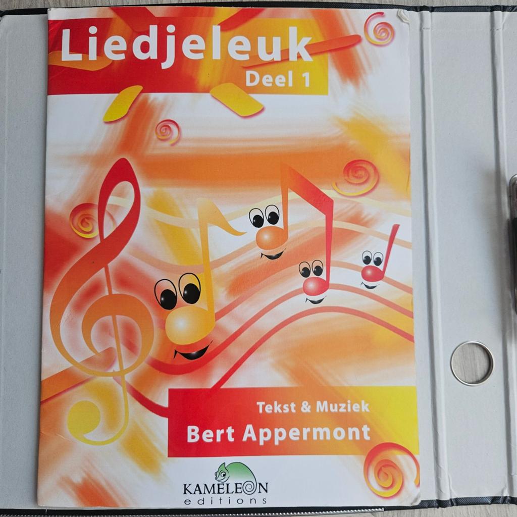 Liedjeleuk Deel 1 - Muziekboekje voor kinderen, Muziek en Instrumenten, Bladmuziek, Ophalen of Verzenden, Zo goed als nieuw