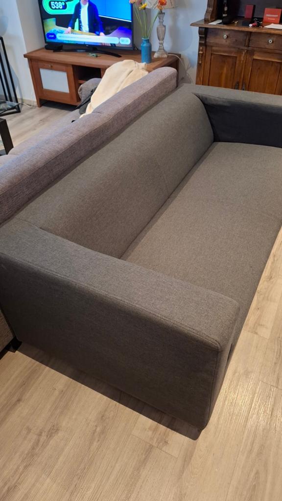 Bank (moet weg, elk bod), Huis en Inrichting, Banken | Sofa's en Chaises Longues, Ophalen, 75 tot 100 cm, Tweepersoons, 150 tot 200 cm