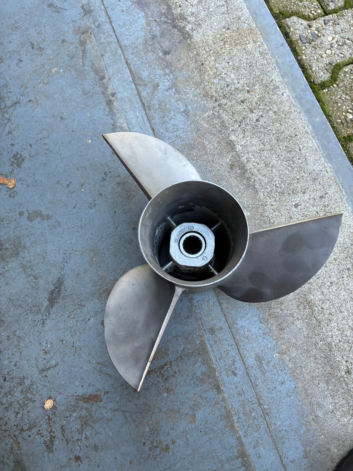 Quicksilver cleaver propeller 3 blads, Ophalen, Gebruikt, Motor en Techniek