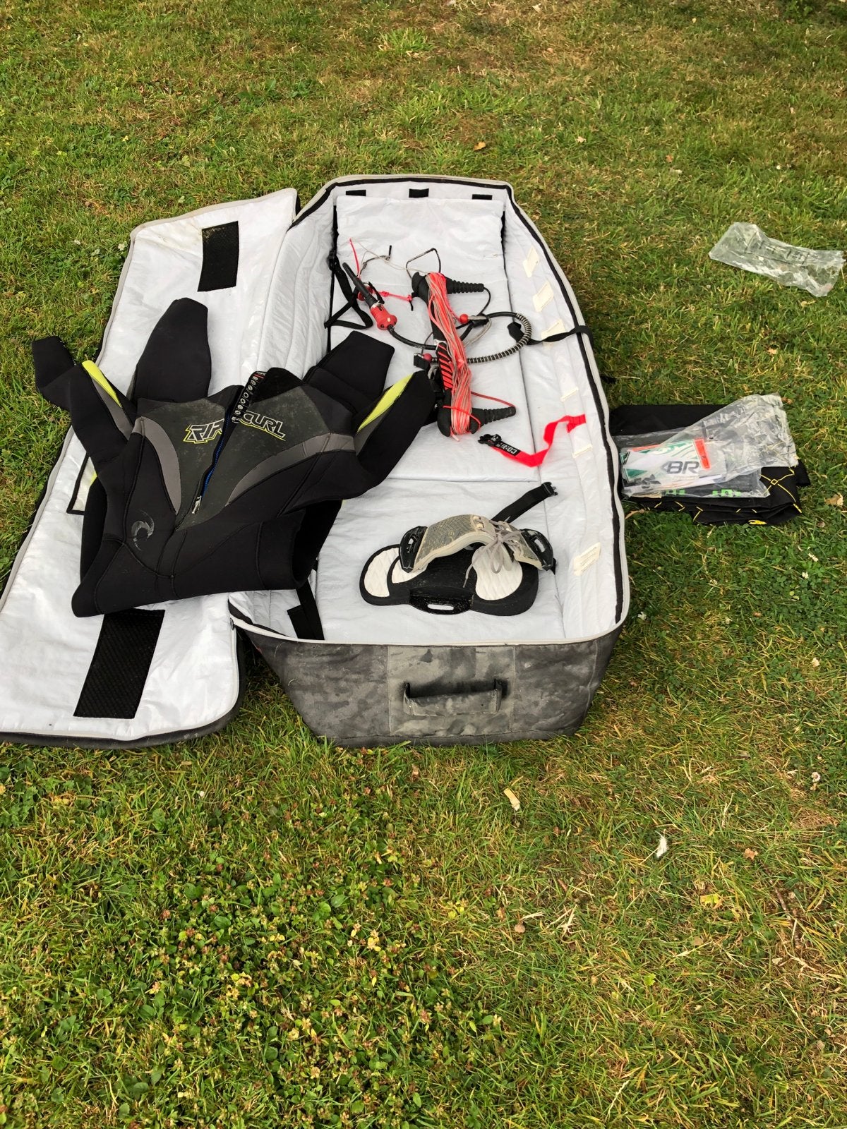 Complete Kitesurf Set: Cabrinha Switchblade 12m, Board & Wet, Watersport en Boten, Kitesurfen, Ophalen, Gebruikt, Kitesurf-set