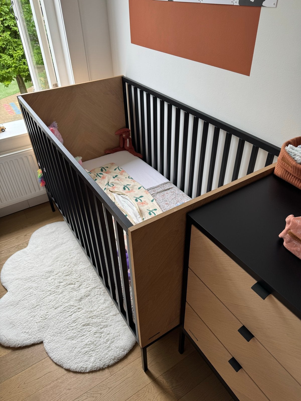 Kidsmill baby/ peuterbed met lichte gebruikssporen, Kinderen en Baby's, Gebruikt, 70 tot 85 cm, 140 tot 160 cm, Ophalen
