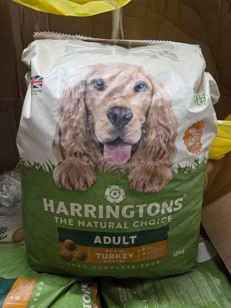 Harringtons hondenvoer Kip 18KG, Ophalen, Hond