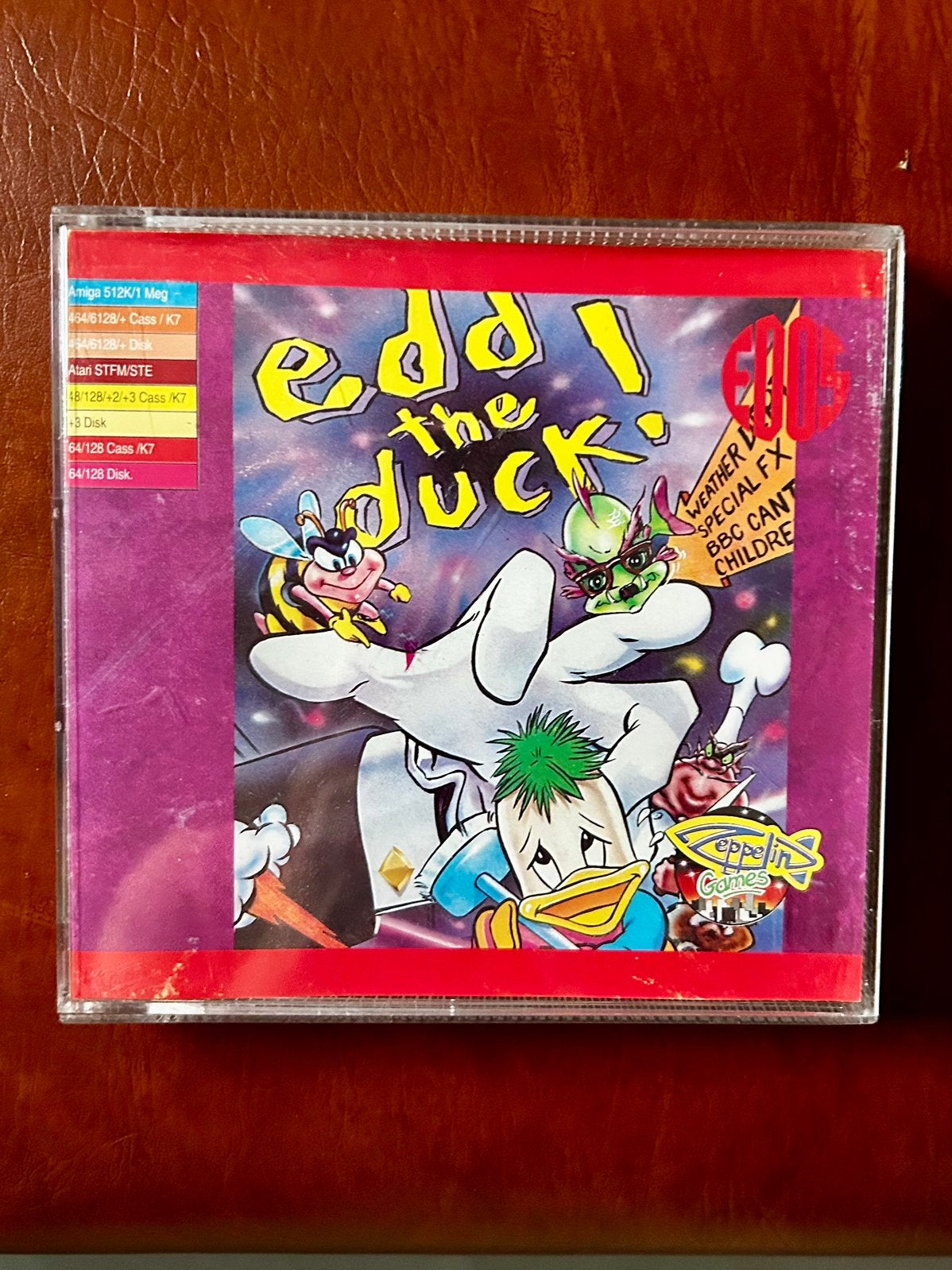 Edd the Duck! Cassette Commodore 64, Computers en Software, Vintage Computers, Ophalen of Verzenden