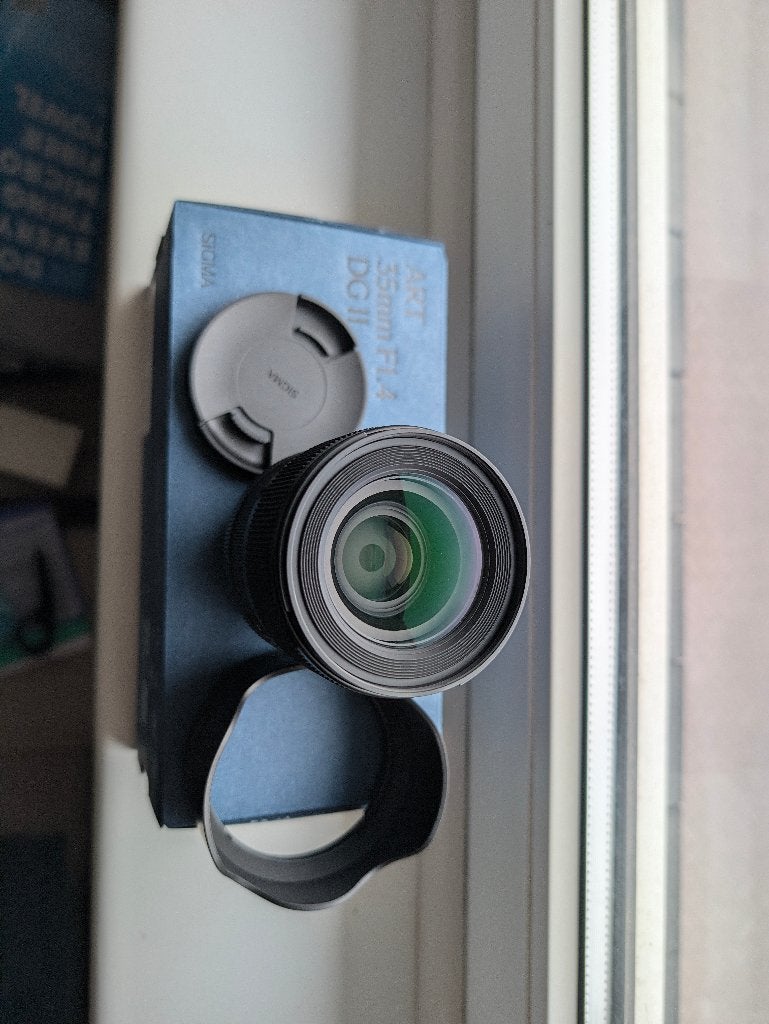 Sigma 35mm f/1.4 DG II Art - Sony E, Audio, Tv en Foto, Sony E-mount, Sigma, Ophalen of Verzenden, Zo goed als nieuw