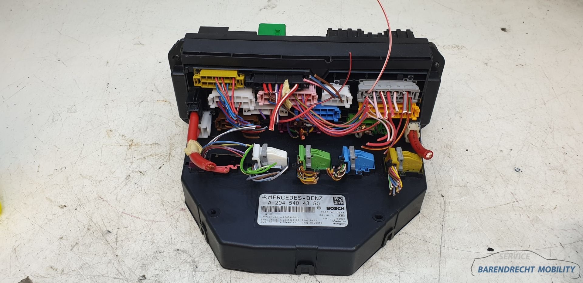 SAM module zekeringkast W204 Mercedes C klasse A2045404350 v