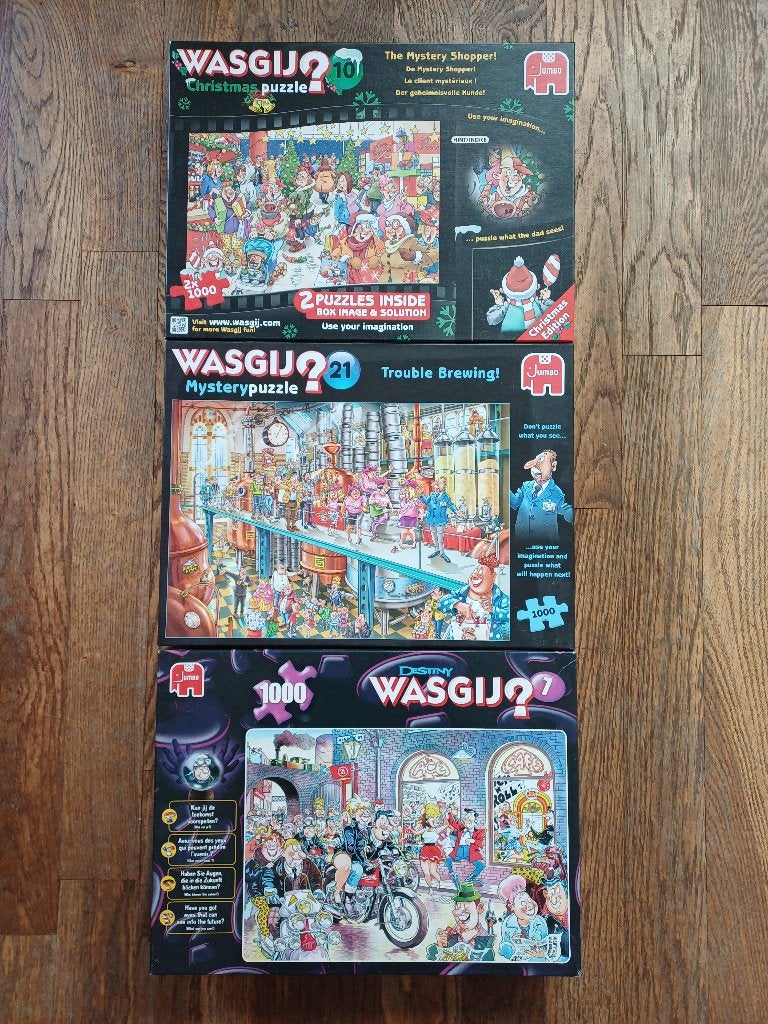 legpuzzel, Ophalen, 500 t/m 1500 stukjes, Zo goed als nieuw, Legpuzzel