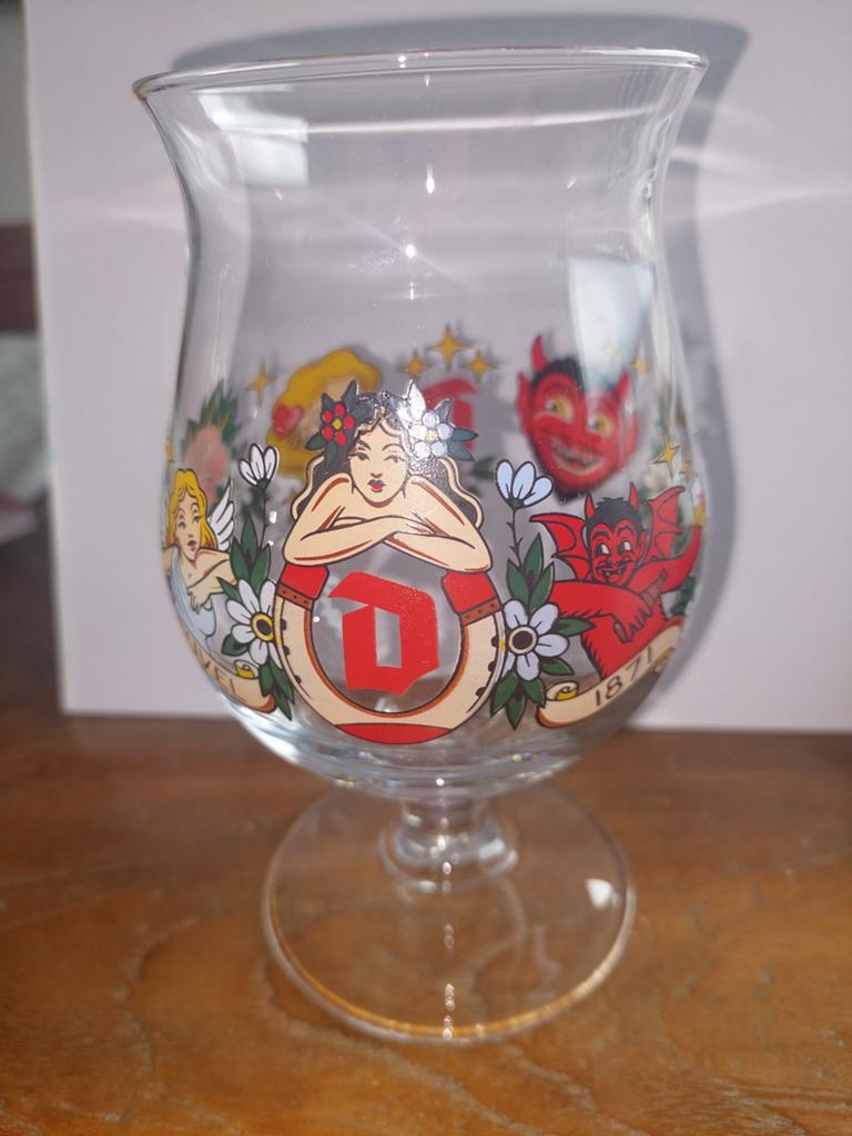Duvel Art Collection Duvelglas 2020, Ophalen of Verzenden, Glas of Glazen, Duvel