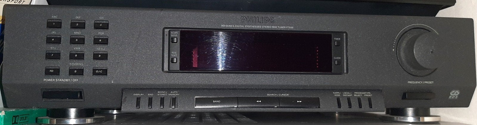 Philips Digital Stereo Tuner ft930, Ophalen, Gebruikt, Analoog
