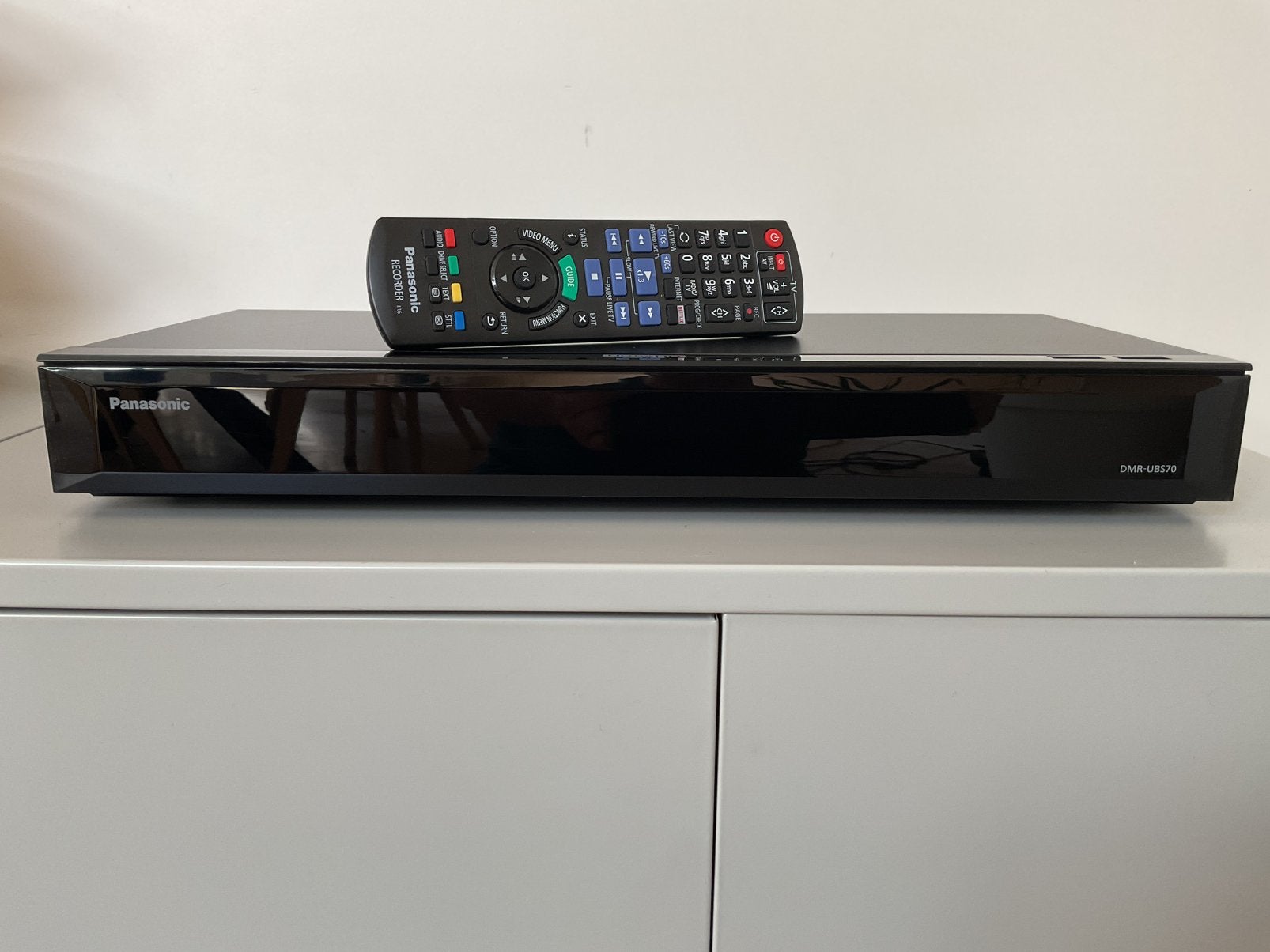 Panasonic DMR-UBS70, Ophalen of Verzenden, Zo goed als nieuw, Panasonic