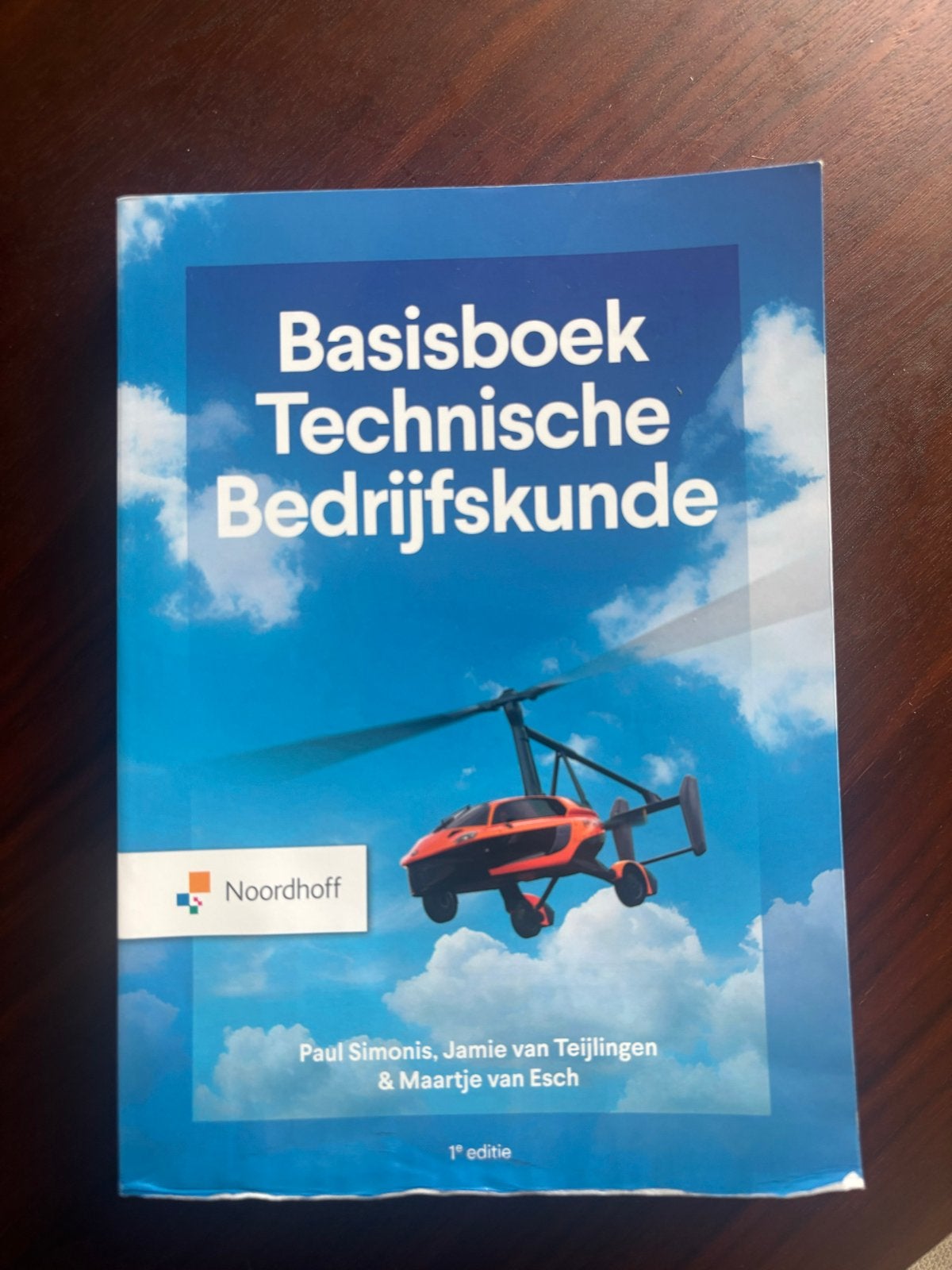 Basisboek Technische Bedrijfskunde Noordhoff 1e editie, Ophalen of Verzenden, Beta, Gelezen, HBO