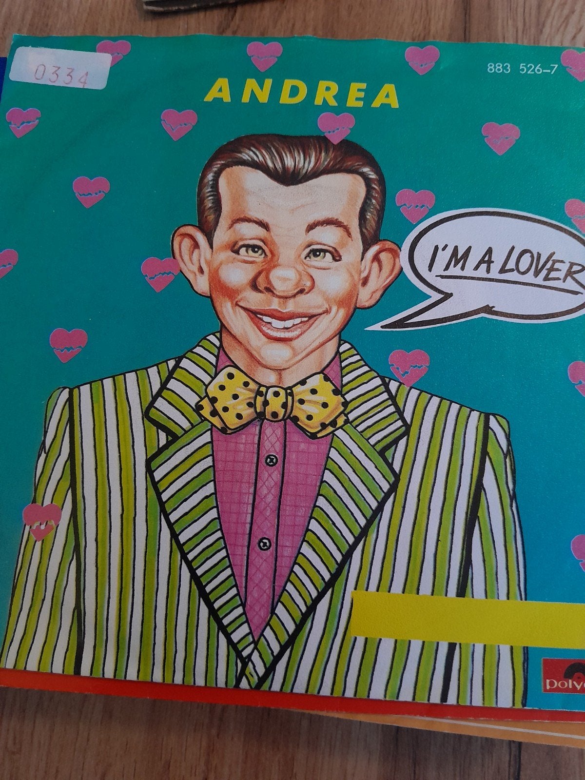 andrea 7inch i,m a lover, Ophalen of Verzenden, Zo goed als nieuw, Pop