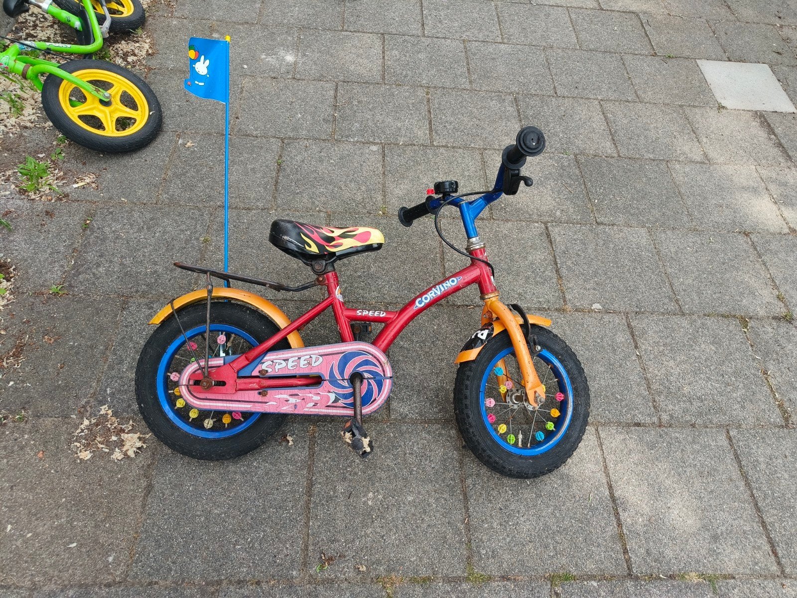 Corvino Speed Kinderfiets - 12 inch, Ophalen, Gebruikt, Minder dan 16 inch