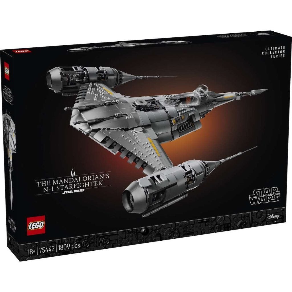 LEGO 75442 - Mandalorian N-1 Starfighter huren - €12,50 p/w, Gebruikt, Star Wars, Lego, Ophalen of Verzenden