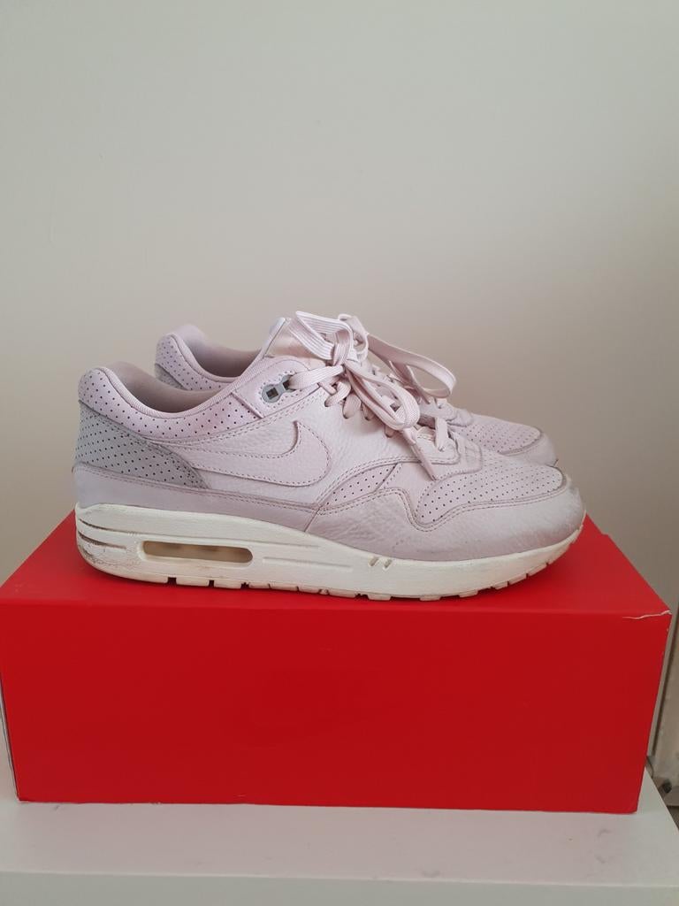 NIKE AIR MAX 1 ( NIKELAB PINNACLE PINK) MAAT 42.5, Ophalen, Gedragen, Overige kleuren, Nike air max