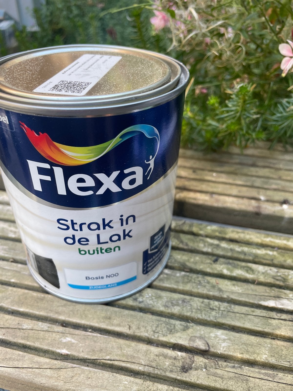 Flexa Strak in de Lak buiten - Antraciet (RAL 7016), Overige kleuren, Nieuw, Ophalen of Verzenden, Lak