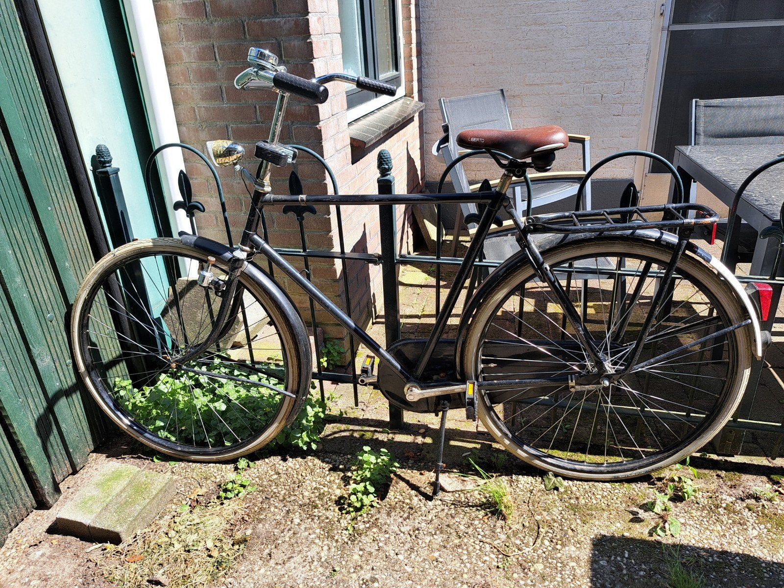 Heren Fiets, Fietsen en Brommers, Fietsen | Heren | Herenfietsen, Terugtraprem, 49 tot 53 cm, Zo goed als nieuw, Ophalen