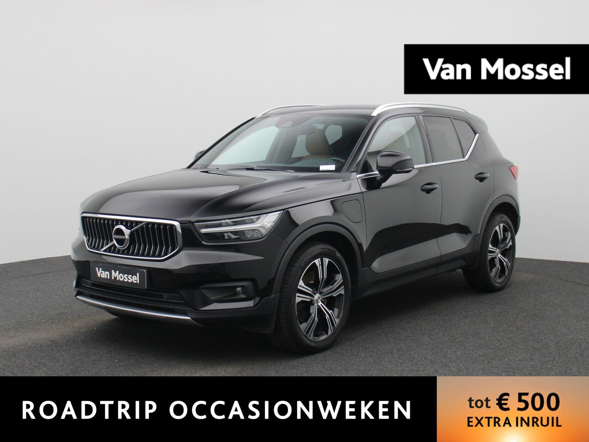Volvo XC40 1.5 T5 Recharge Inscription | LEER | CAMERA | STO, 12 maanden, Euro 6, 1712 kg, Zwart