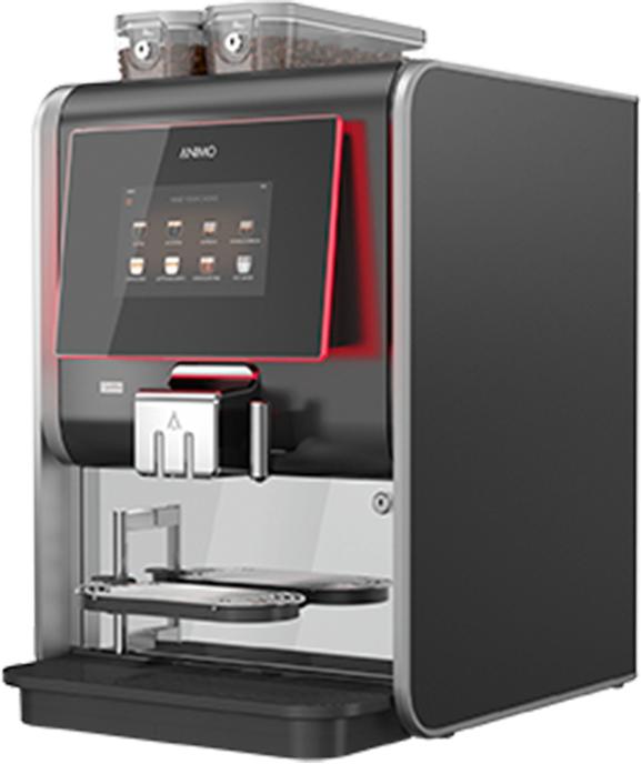 Gereviseerde Animo OptiMi 12 /Animo optibean 3 NG, Witgoed en Apparatuur, Koffiezetapparaten, Ophalen, 10 kopjes of meer, Koffiebonen