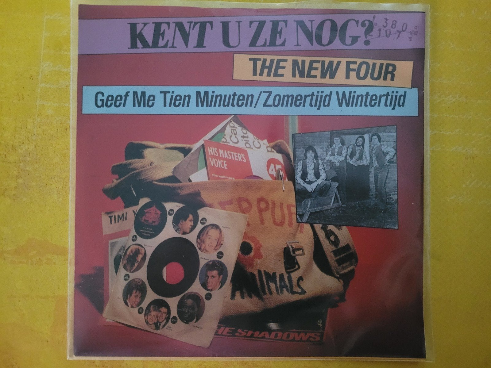 The New Four - Geef me tien minuten - Zomertijd wintertijd., Cd's en Dvd's, Ophalen, Zo goed als nieuw, Overige formaten, Levenslied of Smartlap