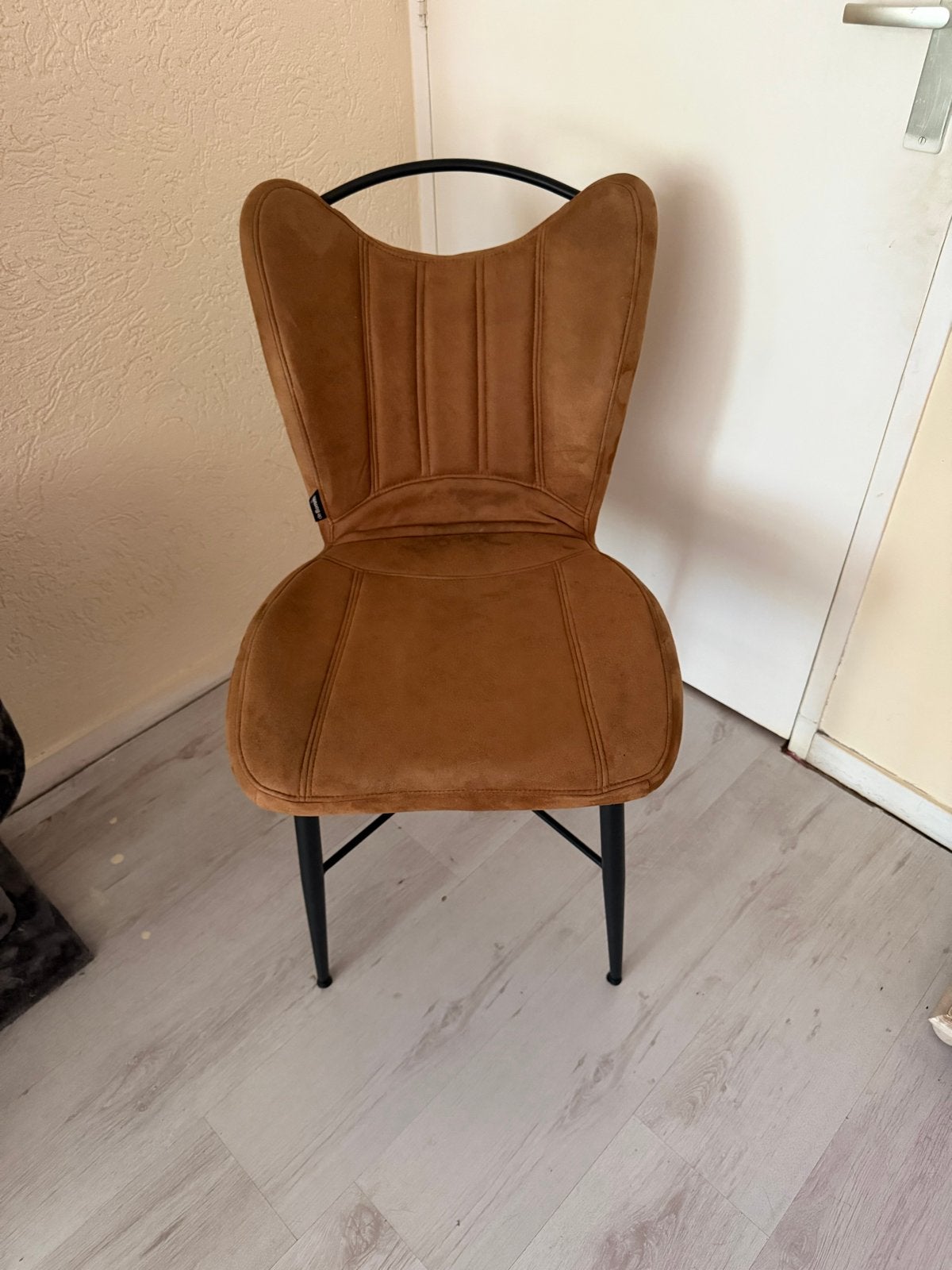 3 De Bommel draaibare stoelen - Suède - Gebruikt, Ophalen, Gebruikt, Stof, Drie