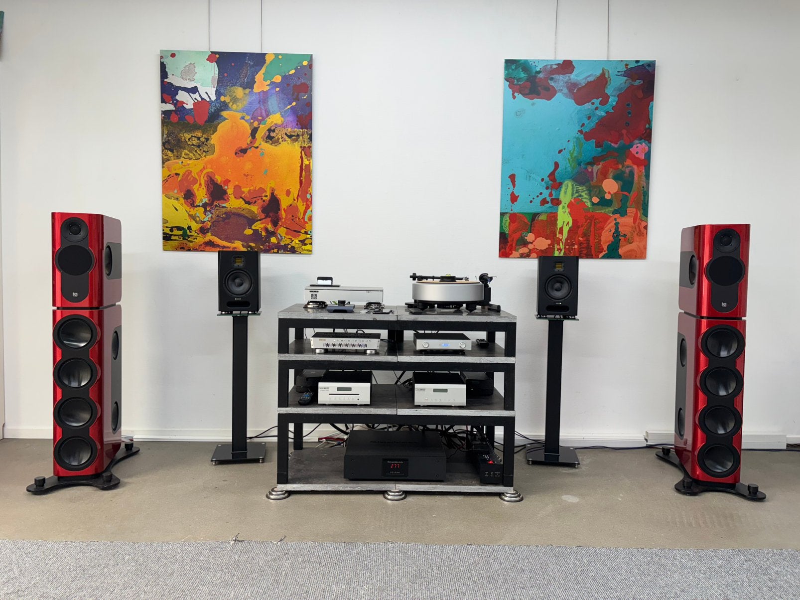 Kii  BXT, Vloerstaande luidspreker, Zo goed als nieuw, Ophalen, 150 watt of meer