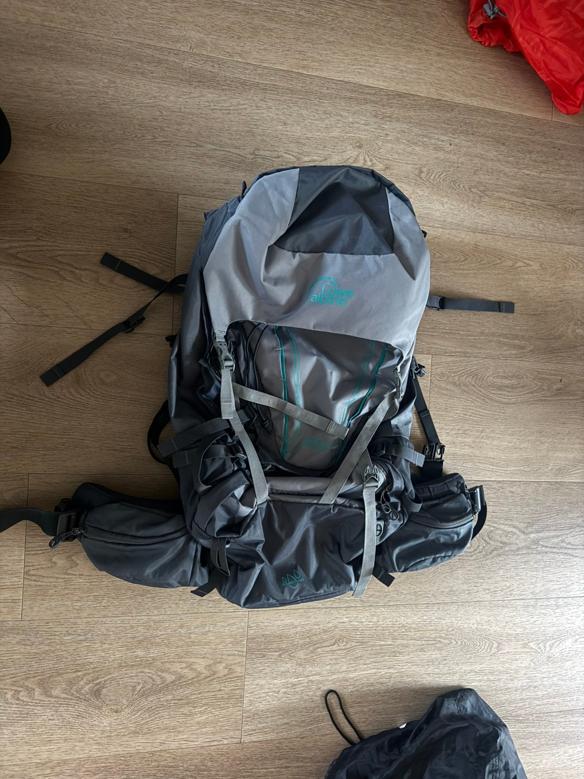 Low Alpine Duran ND 60L, 40 cm of meer, Zo goed als nieuw, 60 cm of meer, Ophalen