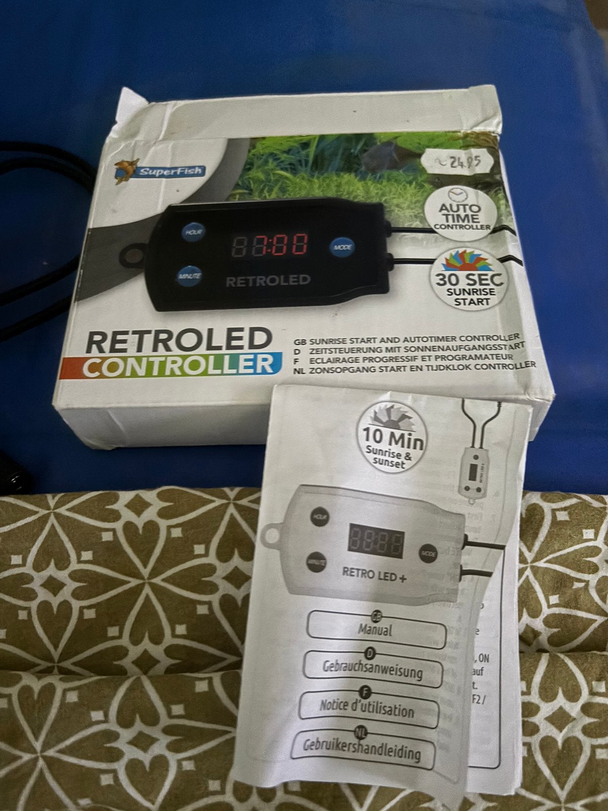 Retroled controler nieuw te koop …15,- vaste prijs, Dieren en Toebehoren, Ophalen of Verzenden, Inclusief controller, Superfish