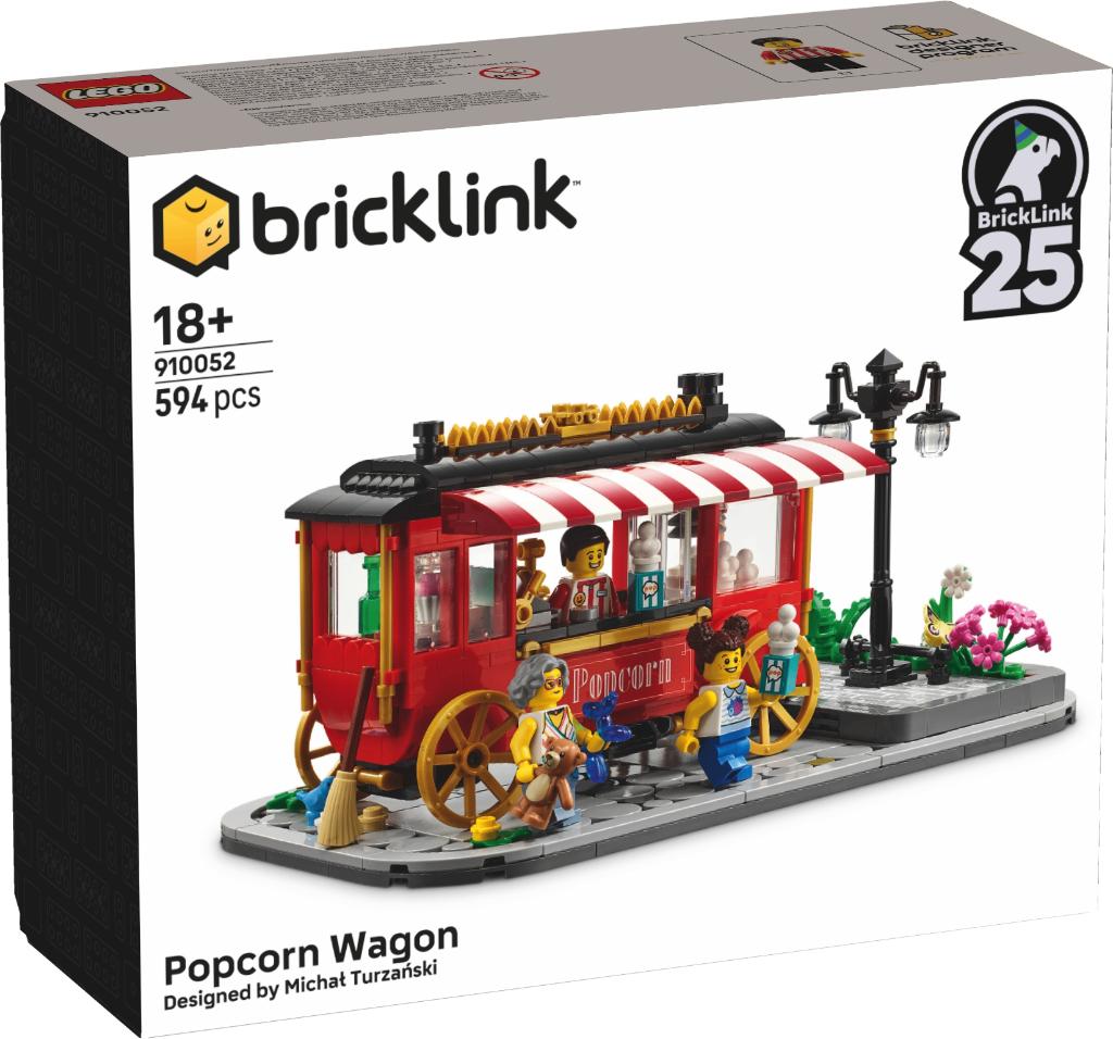 Bricklink Popcorn Wagon 910052, Overige thema's, Lego, Nieuw, Ophalen of Verzenden