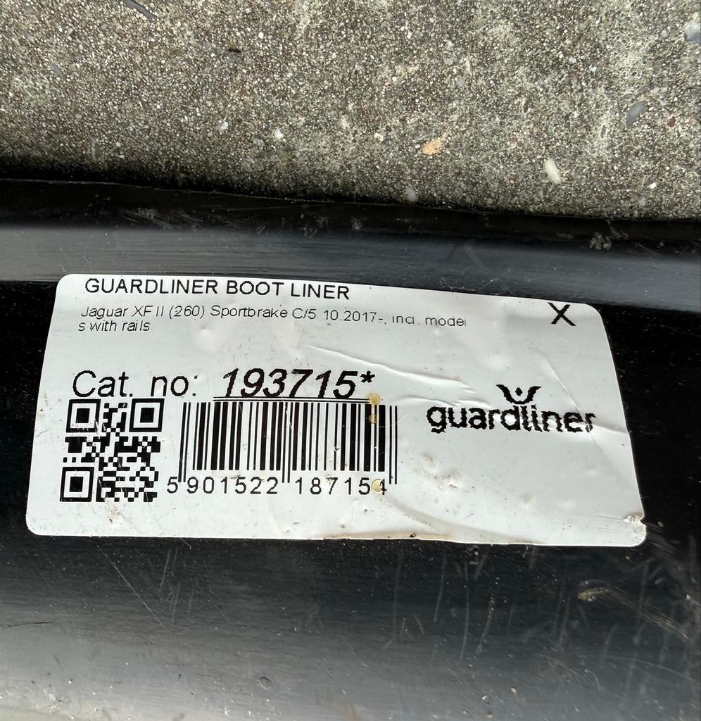 Kofferbak Beschermer Mat Guardliner Jaguar XF Sportbrake, Ophalen of Verzenden, Gebruikt