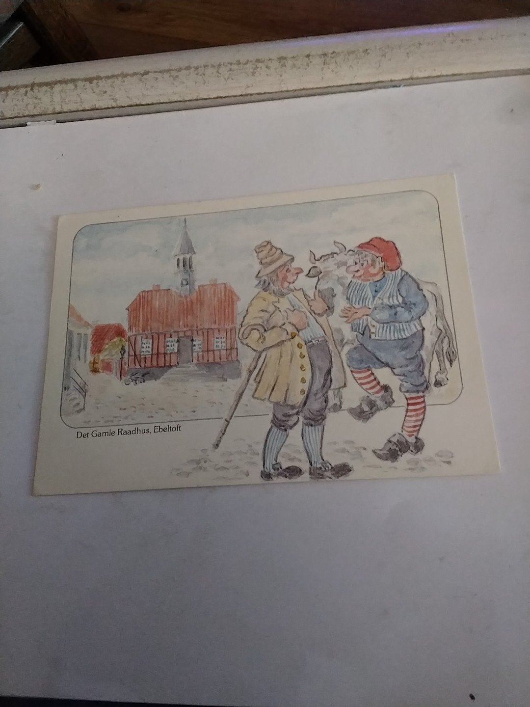RAADHUIS EBELTOFT DENEMARKEN. 1988, Ophalen of Verzenden