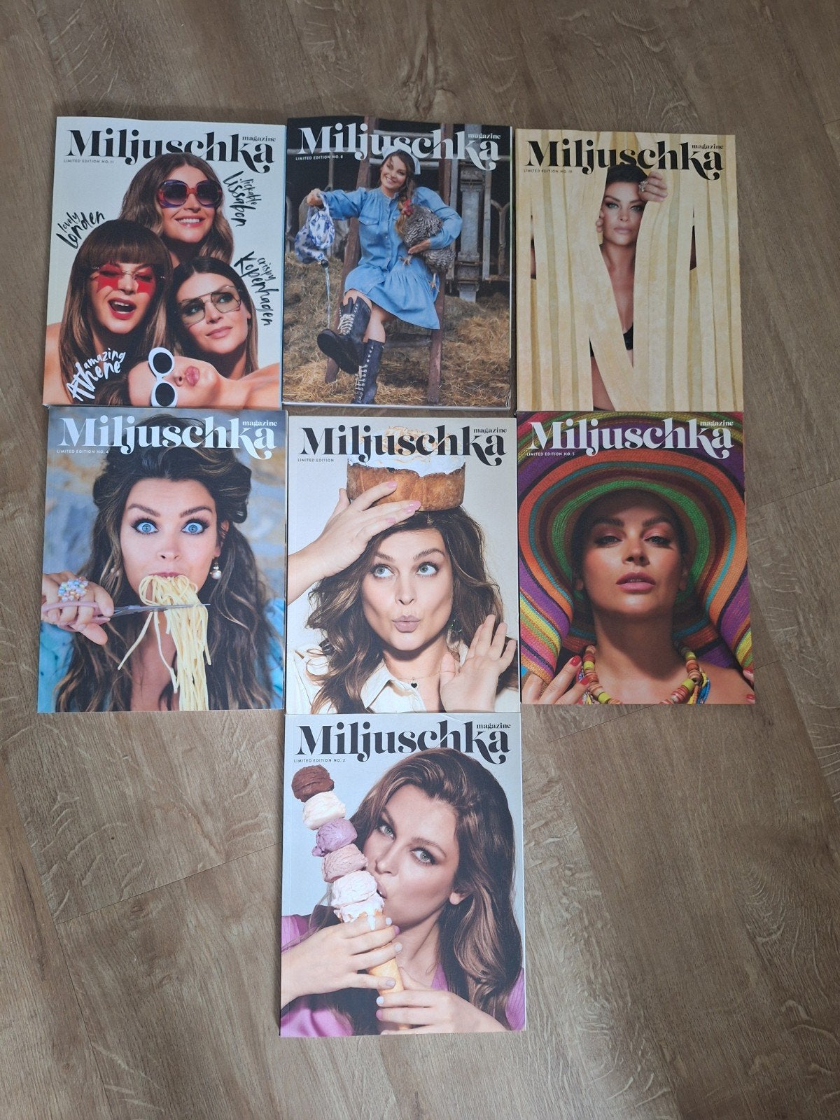 verschillende Miljuschka magazines, Ophalen of Verzenden, Zo goed als nieuw, Glossy