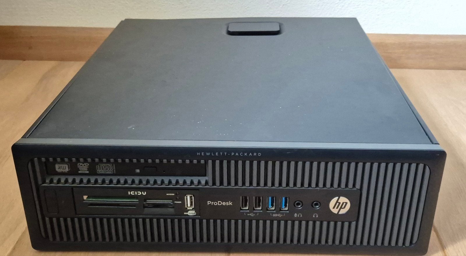 HP ProDesk 600 G1 SFF - 4GB RAM, DVD-RW (geen HDD/SSD), Gebruikt, Ophalen of Verzenden, HP, HDD