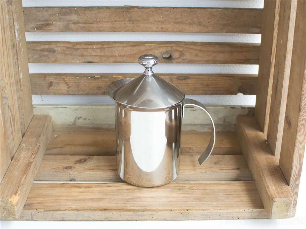 Cafetiere metaal 25390, Ophalen of Verzenden, Gebruikt