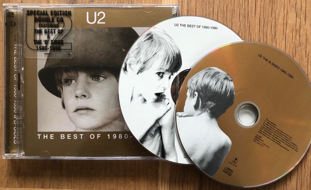 U2 - The best of 1980-1990 ( 2CD; 29 tracks ), Ophalen of Verzenden, Zo goed als nieuw, Classic Rock