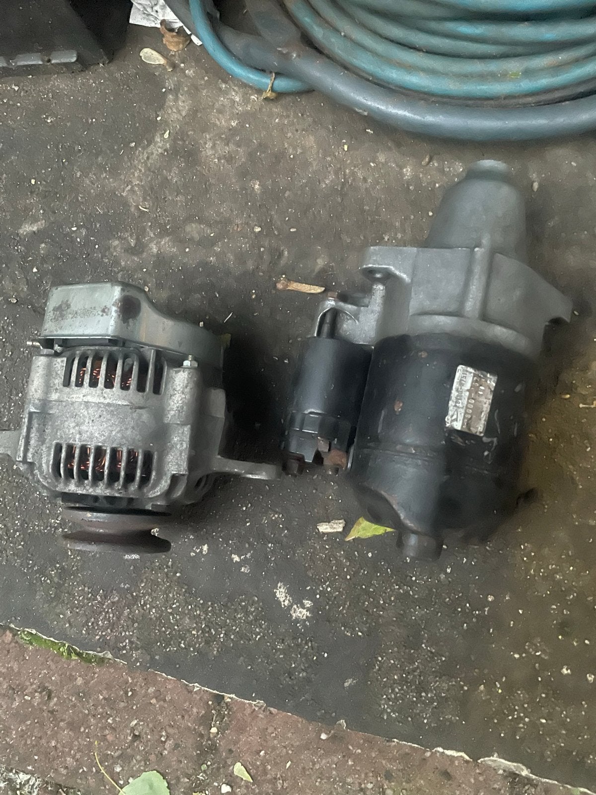Startmotor en dynamo voor Datsun, Ophalen of Verzenden, Gebruikt, Oldtimer onderdelen
