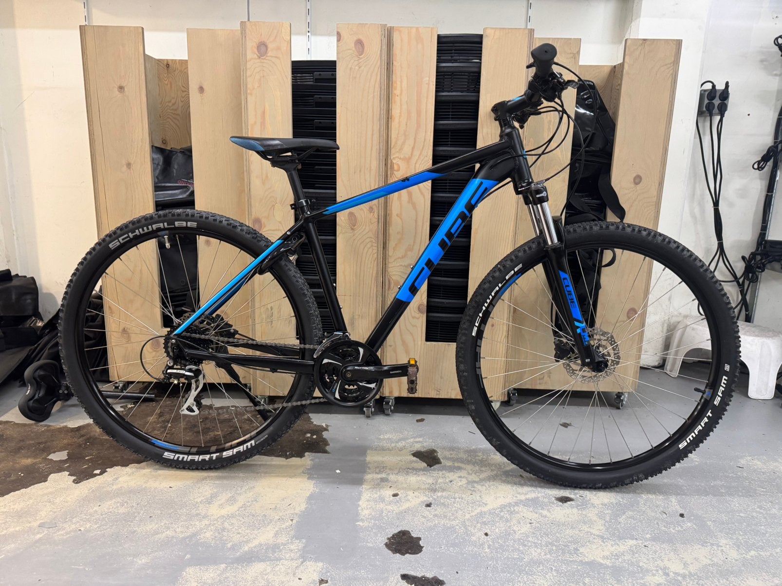 Cube aim race  mountainbike., Fietsen en Brommers, 45 tot 49 cm, Hardtail, Ophalen, Schijfrem